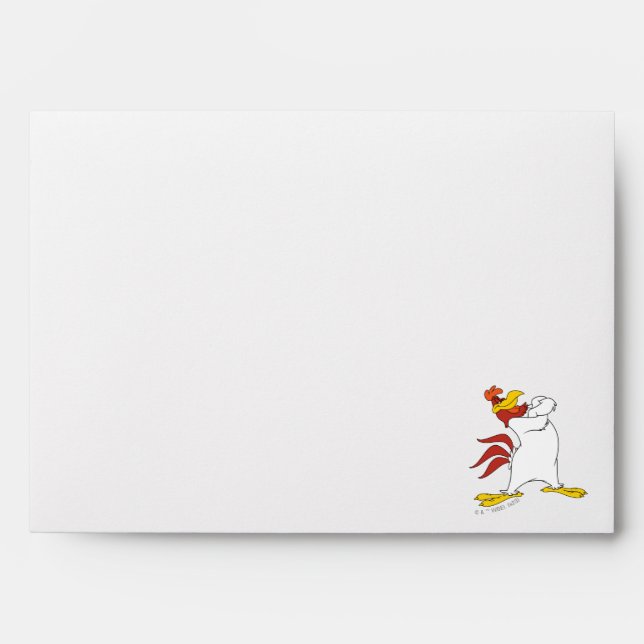 Foghorn Leghorn Arms Crossed Envelope (Front)