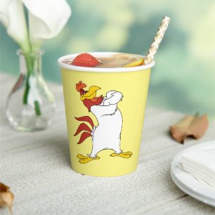 Foghorn Leghorn Arms Crossed Paper Cups