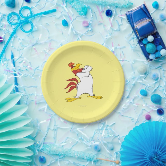 Foghorn Leghorn Arms Crossed Paper Plate (Party)