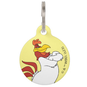 Foghorn Leghorn Arms Crossed Pet Tag