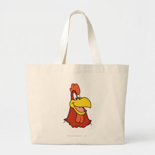 Foghorn Leghorn Closeup Large Tote Bag