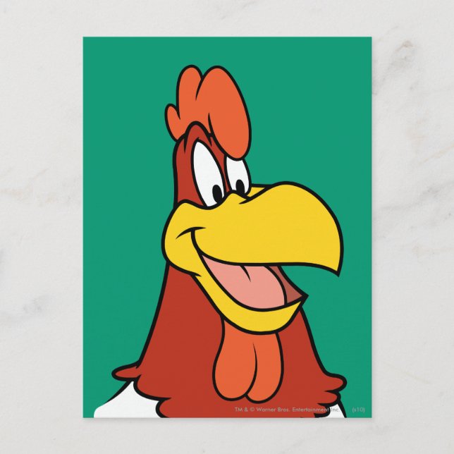 Foghorn Leghorn Closeup Postcard (Front)