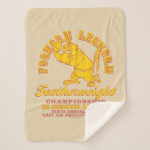 Foghorn Leghorn Featherweight Championship Sherpa Blanket