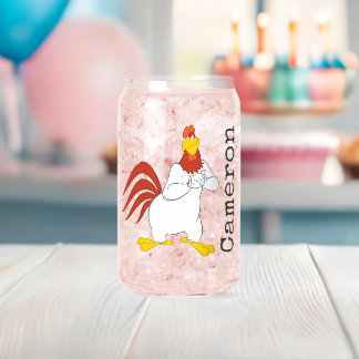 Foghorn Leghorn | Mischievous Stare Can Glass