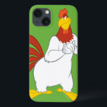 Foghorn Leghorn | Mischievous Stare iPhone 13 Case<br><div class="desc">This design features your favorite Looney Tunes Character,  Foghorn Leghorn.</div>