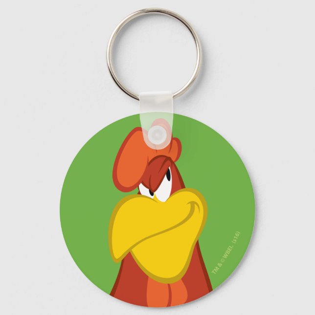 Foghorn Leghorn | Mischievous Stare Key Ring (Front)