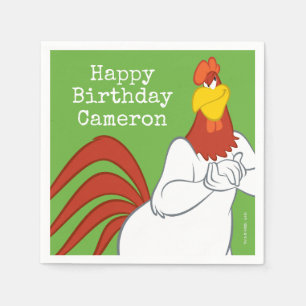 Foghorn Leghorn   Mischievous Stare Napkin