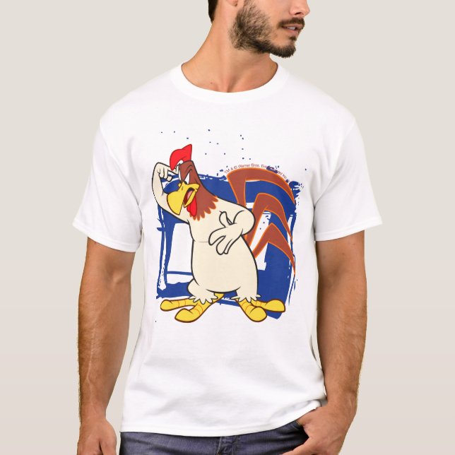 Foghorn Points to Head T-Shirt (Front)