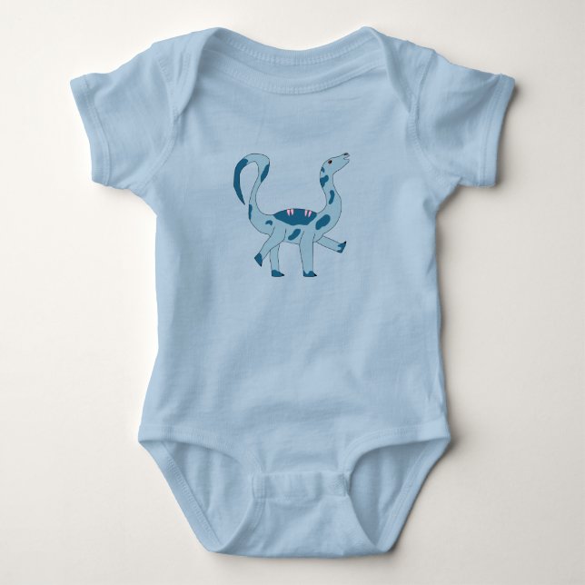 Foghorn the Apatosaurus Baby Bodysuit (Front)