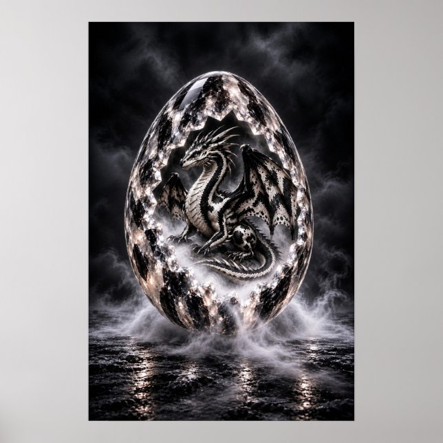 Fogstalker Dragon Egg Poster (Front)