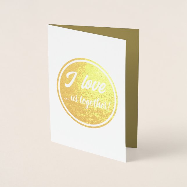 Foil Card Elegant Best Friend Greeting Card (Front)