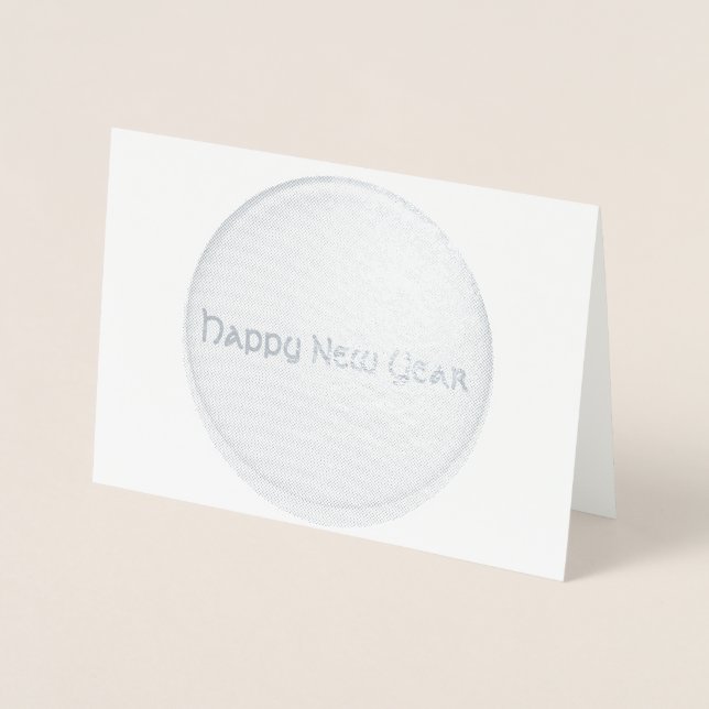 Foil Card - Happy New Year (Front)