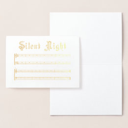 Foil Card of Silent Night