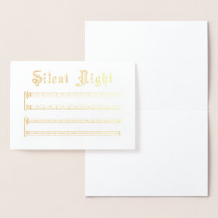 Foil Card of Silent Night