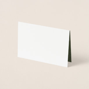Foil Card with Sparkle Moss Interior – Customise