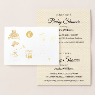 Foil Cards Elegant Gold Accents