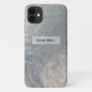 Foil Error 404 iPhone 11 Case