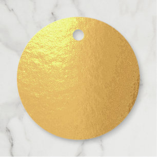 Foil Favour Tag