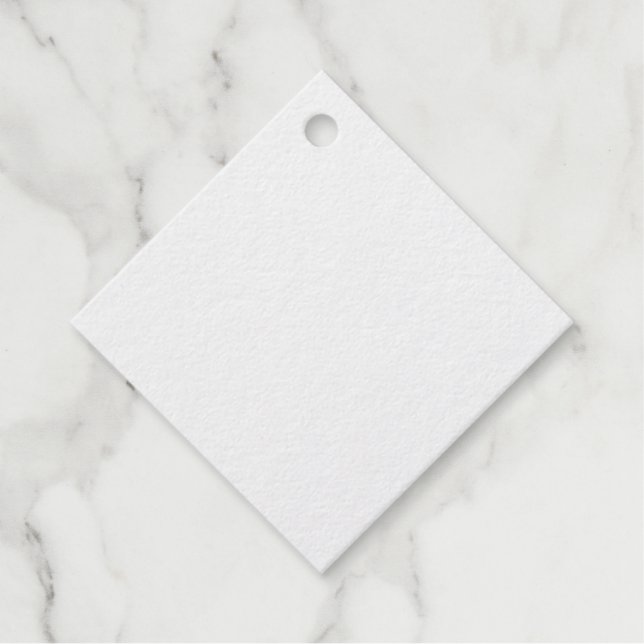 Foil Favour Tag (Front)