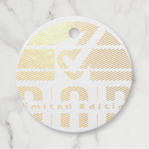 Foil Favour Tag
