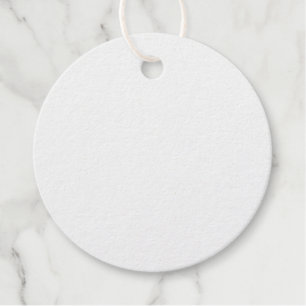 Foil Favour Tag