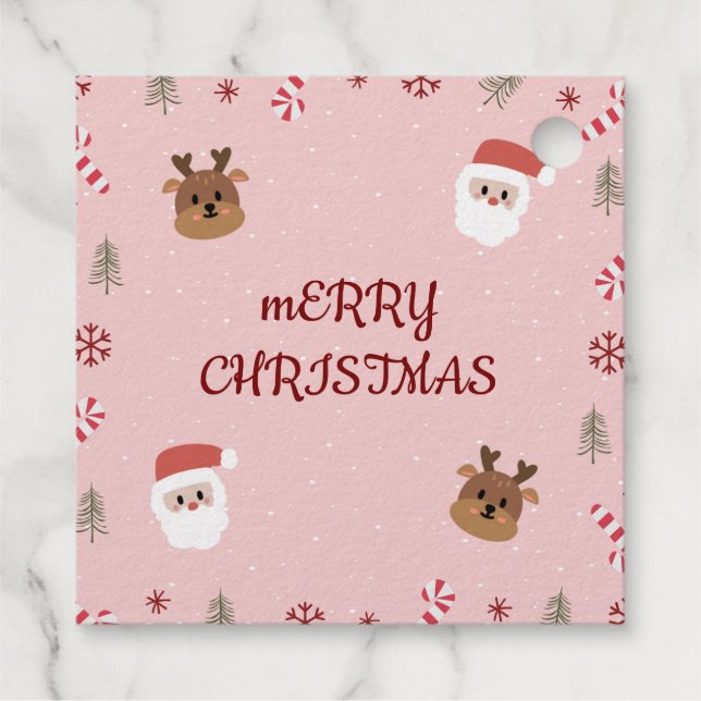 Foil Favour Tag (Back)