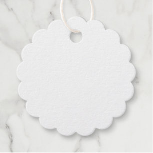 Foil Favour Tag