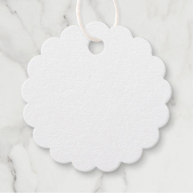 Foil Favour Tag (Front)