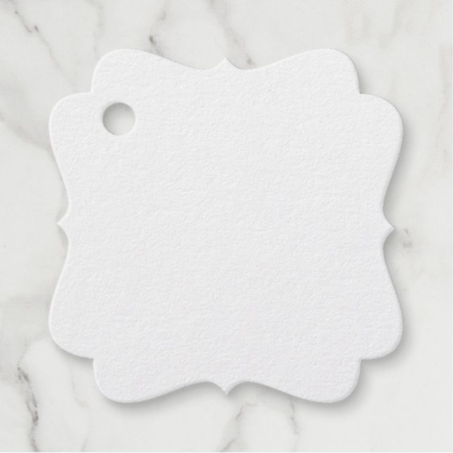 Foil Favour Tag (Front)