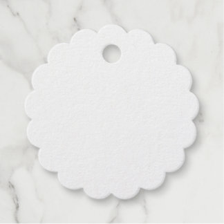 Foil Favour Tag