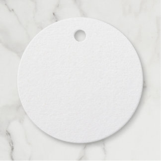 Foil Favour Tag
