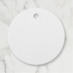 Foil Favour Tag