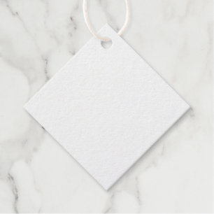 Foil Favour Tag