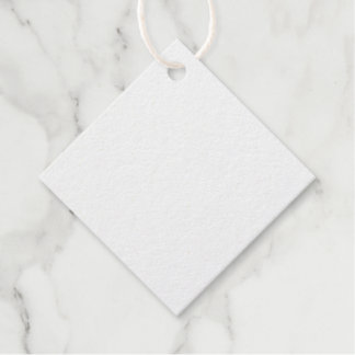 Foil Favour Tag