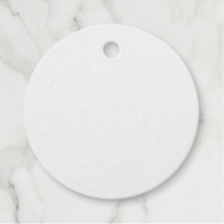 Foil Favour Tag