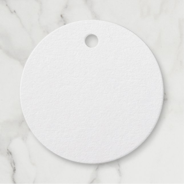 Foil Favour Tag (Front)