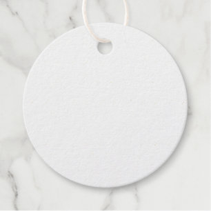 Foil Favour Tag