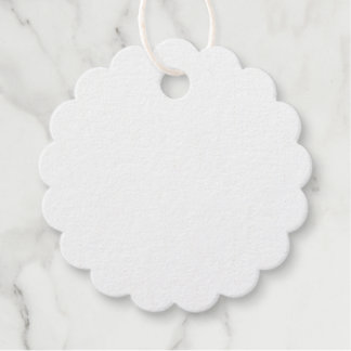 Foil Favour Tag