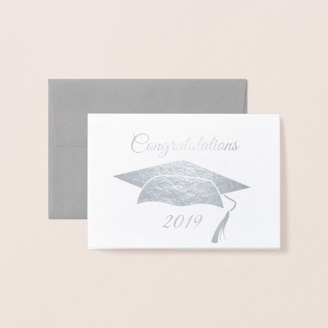 Foil Graduation Card (Front With Envelope)