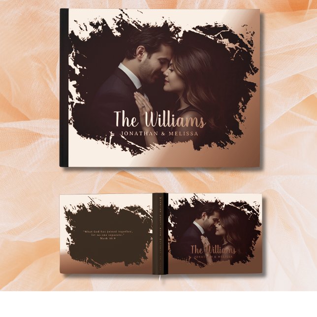 Foil Guest Book Photo Guestbook Moody Romantic (Creator Uploaded)