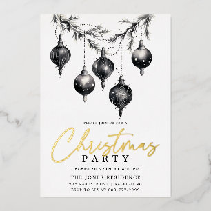 Foil Holiday Card