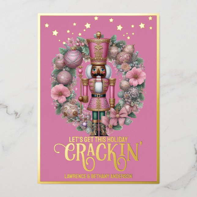 Foil Holiday Card (Front)