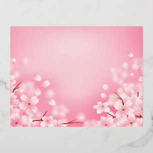 Foil Holiday Post Card