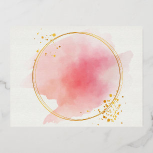 Foil Holiday Post Card