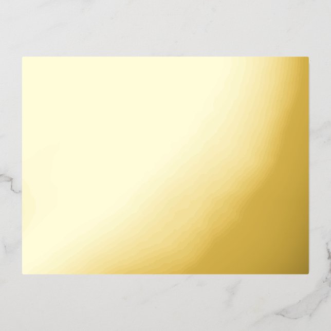 Foil Holiday Post Card (Front)