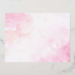 Foil Holiday Post Card