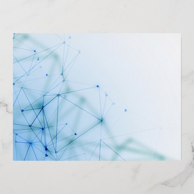 Foil Holiday Post Card (Front)