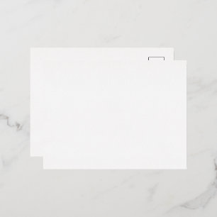 Foil Holiday Post Card