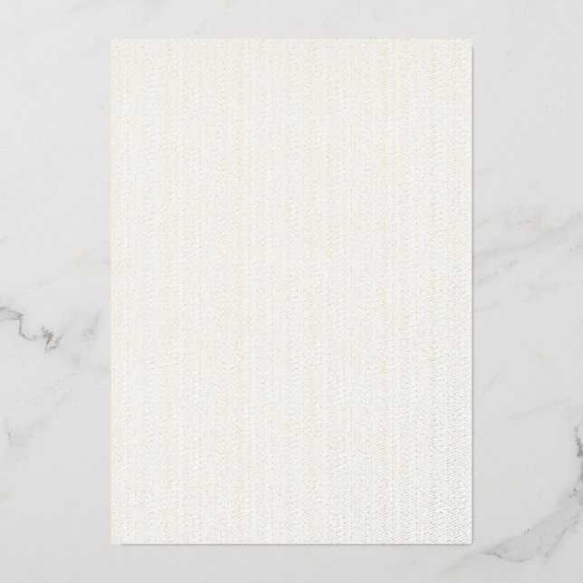 Foil Invitation (Front)