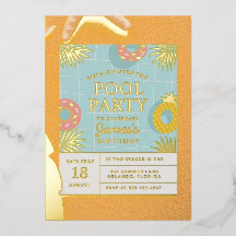 Foil Invitation